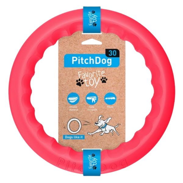 Pitch dog טבעת משחק ואימון לכלבים 30 ס"מ - מגוון צבעים