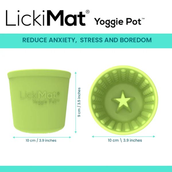 ליקי מט Yoggie Pot כוס האכלה וליקוק - סגול – תמונה 4