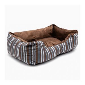 מיטה חומה עם פסים 50X38 ס"מ - Pawise