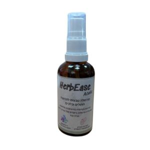 רז פלוקסמן הרביז אקיוט HerbEase Acute - תכשיר טבעי ויעיל להרגעת כלבים וחתולים - 50 מ"ל