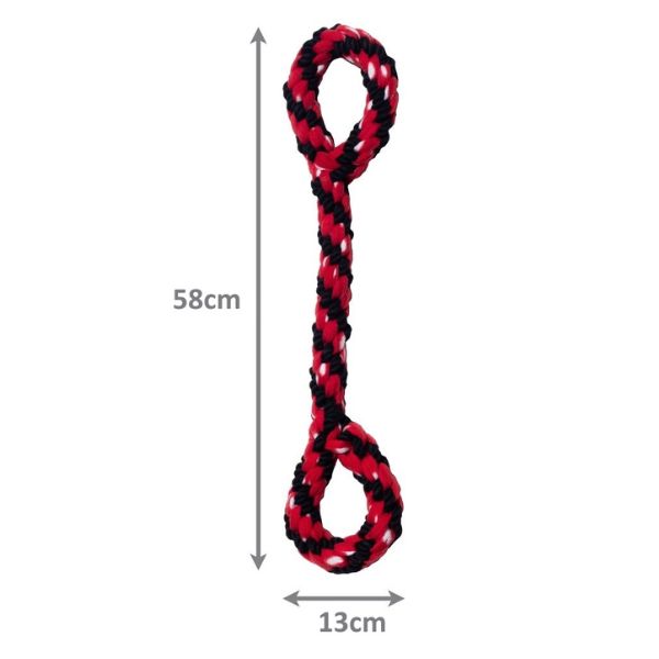 קונג סיגניצר צעצוע חבל כפול למשיכה KONG Signature Tug Toy – תמונה 3