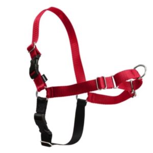 רתמה פטסייף איזי ווק המקורי נגד משיכות Easy Walk אדום