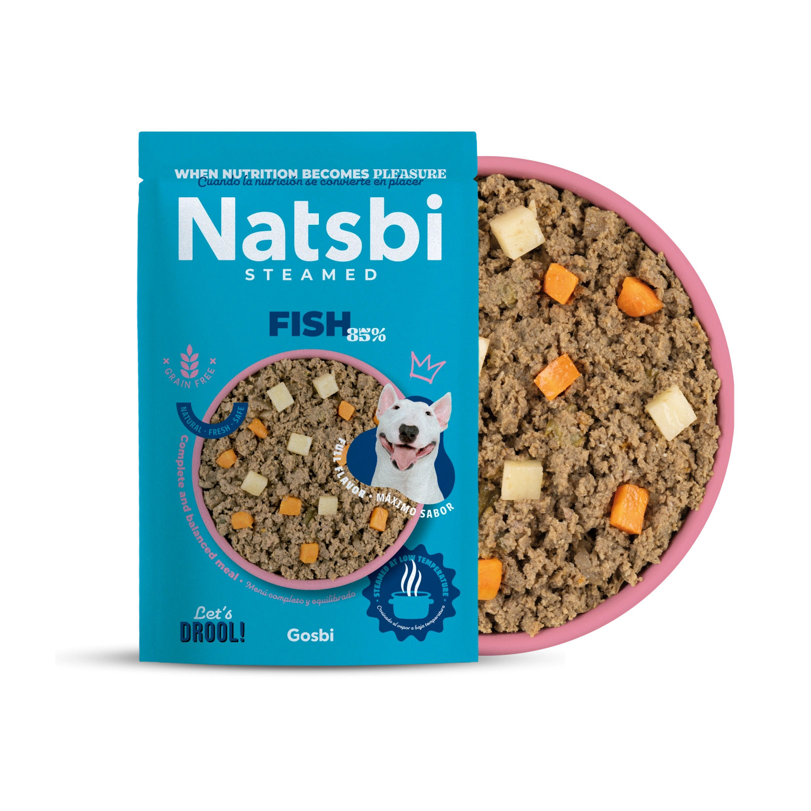 נטסבי דגים מזון טבעי מאודה 200 גרם - Natsbi Fish
