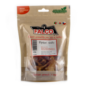 SOKOL FALCO חטיף טבעי לכלב אוזן חזיר מיובש 100 גרם