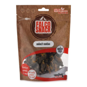 SOKOL FALCO לבבות עוף מיובשים לכלבים וחתולים 150 גרם – חטיף בשר טבעי, דל שומן וקל לעיכול