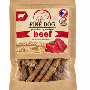 FINE DOG חטיף מקל בקר ללא דגנים לכלב – 100% רכיבים טבעיים